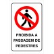 Placa de Sinalização 16x25